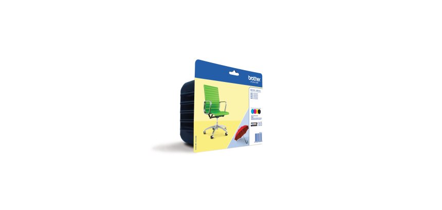 Brother LC-229XLVALBP ink cartridge 4 pc(s) Original Black, Cyan, Magenta, Yellow