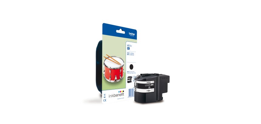 Brother LC22EBK ink cartridge 1 pc(s) Original Black