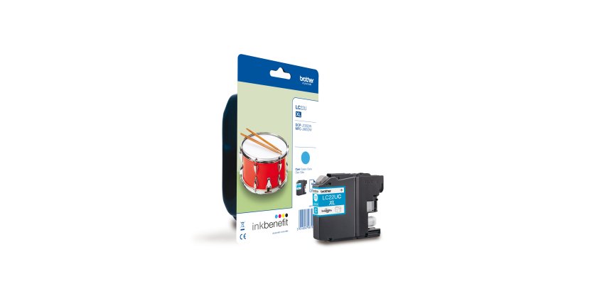 Brother LC22EC ink cartridge 1 pc(s) Original Cyan