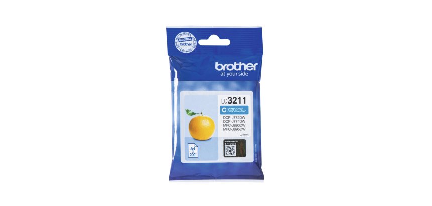 Brother LC3211C ink cartridge 1 pc(s) Original Standard Yield Cyan