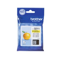 Brother - Cartuccia - Giallo - LC3211Y - 200 pag