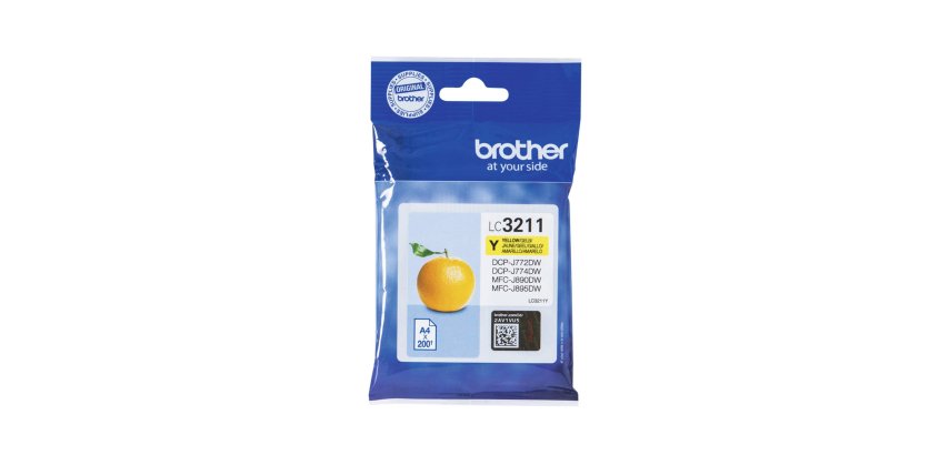 Brother LC3211Y ink cartridge 1 pc(s) Original Standard Yield Yellow