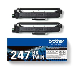 Brother - Bundle di 2 Toner - Nero - TN247BKTWIN - 3.000 pag