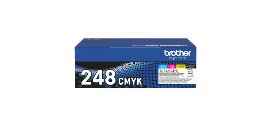 Brother originale - Value Pack Toner - BK/C/M/Y - TN248VAL - 1.000 pag