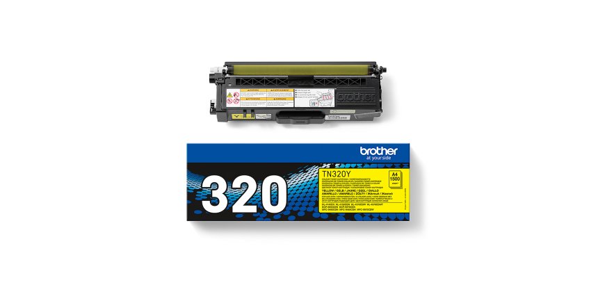 Brother - Toner - Giallo - TN320Y -1500 pag