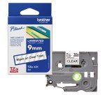 Brother - Nastro - Nero/Trasparente - TZe121 - 9mm x 8mt