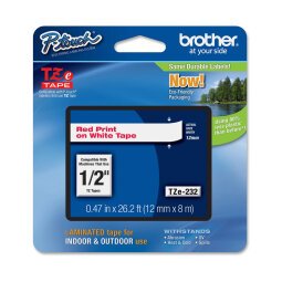 Brother TZe-232 - laminated tape - 1 roll(s) - Roll (1.2 cm x 8 m)