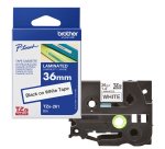 Brother - Nastro -  Nero/Bianco - TZE261 - 36mm x 8mt