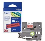 Brother - Nastro -  Nero/Rosso - TZE441 - 18mm x 8mt