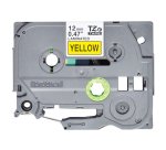 Brother - Nastro - Nero/Giallo - TZE631S - 12mm x 4mt
