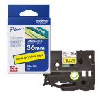 Brother - Nastro -  Nero/Giallo - TZE661 - 36mm x 8mt