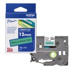 Brother - Nastro -  Nero/Verde - TZE731 - 12mm x 8mt