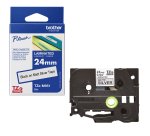 Brother - Nastro metallizzato - Nero/argento opaco - TZEM951 - 24mm x 8mt