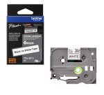 Brother - Nastro con adesivo resistente - Nero/Bianco - TZES211 - 6mm x 8mt