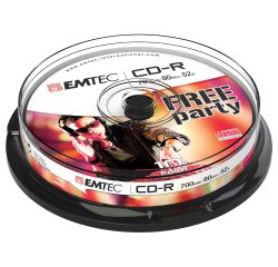 Emtec - CD-R - ECOC801052CB - 80min/700mb