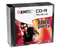 Emtec - CD-R - ECOC801052SL - 80min/700mb