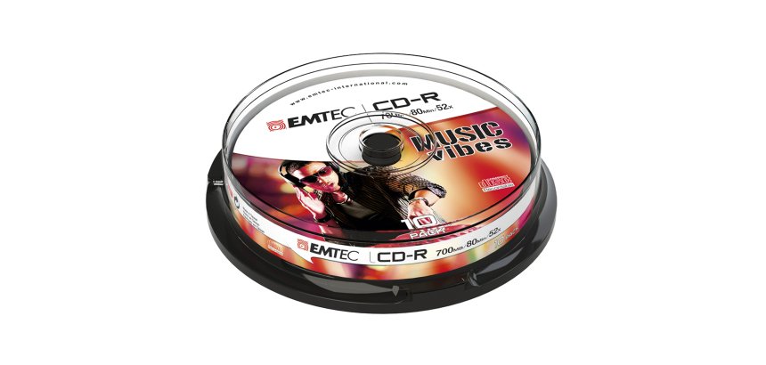 Emtec - CD-R - ECOC801052SL - 80min/700mb