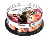 Emtec - CD-R - ECOC802552CB - 80min/700mb