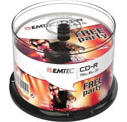 Emtec - CD-R - ECOC805052CB - 80min/700mb