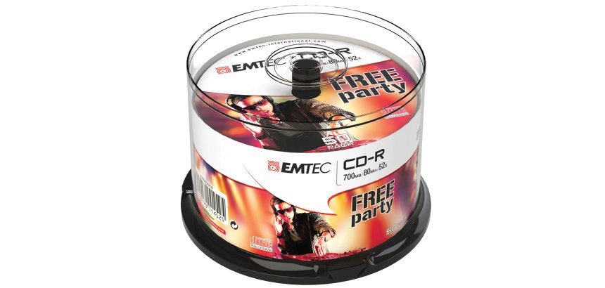 Emtec - CD-R - ECOC805052CB - 80min/700mb