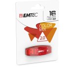 Emtec - Memoria Usb 2.0 - Rosso - ECMMD16GC410 - 16GB