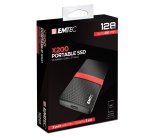 Emtec - SSD 3.1 Gen X200 Portable - ECSSD128GX200 - 128GB