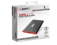 Emtec - X210 External - 1024GG - con cover protettiva - ECSSD1TX210