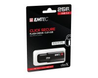 Emtec - Memoria USB B120 Click&Secure - ECMMD256GB123 - 256 GB