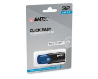 Emtec - Memoria USB B110 USB 3.2 Click&Easy - blu - ECMMD32GB113 - 32 GB