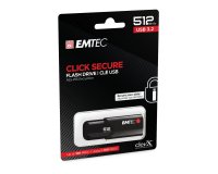 Emtec - Memoria USB B120 Click&Secure - ECMMD512GB123 - 512 GB