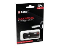 Emtec - Memoria USB B120 Click&Secure - ECMMD64GB123 - 64 GB