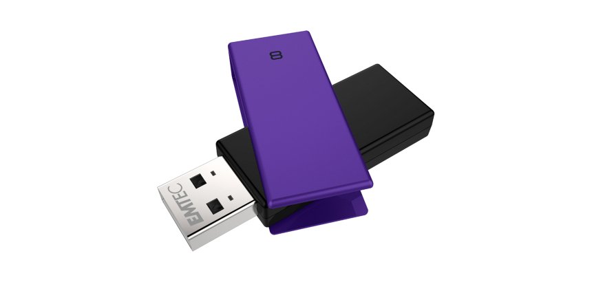 Emtec - Usb 2.0 - C350 - 8 GB - viola