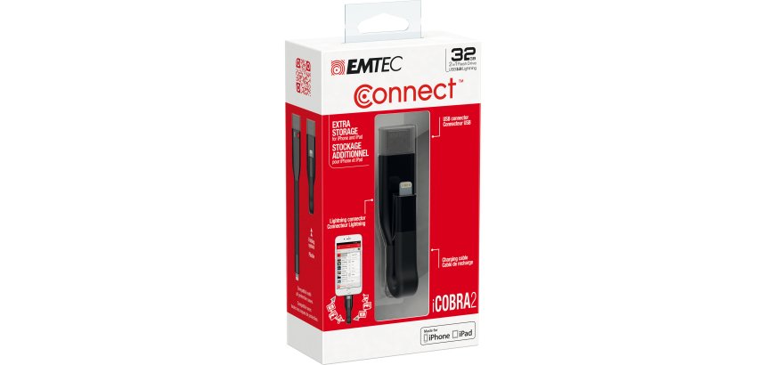 Emtec - Usb - T500 BL 3.0 ligthtning charg 32GB