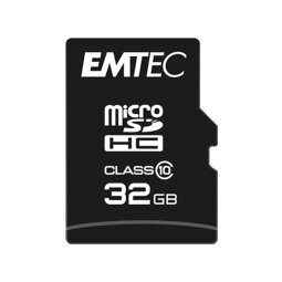 Emtec - Micro SDHC Class 10 Classic - ECMSDM32GHC10CG - 32GB