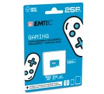 Emtec - mSD Gaming UHS-I U3 V30 A1 - Blu - 256GB - ECMSDM256GXCU3