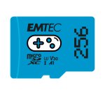Emtec - mSD Gaming UHS-I U3 V30 A1 - Blu - 256GB - ECMSDM256GXCU3