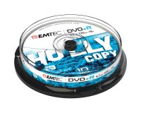 Emtec - DVD+R - registrabile, 4,7GB, 16x spindle - conf. 10 pz
