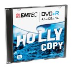 Emtec - DVD+R - registrabile - ECOVPR471016SL - 4,7GB - conf. 10 pz