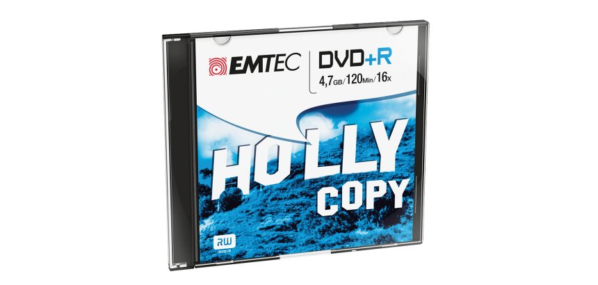 Emtec - DVD+R - registrabile - ECOVPR471016SL - 4,7GB - conf. 10 pz