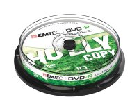 Emtec - DVD-R - registrabile - ECOVR471016CB - 4,7GB - conf. 10 pz