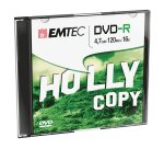 Emtec - DVD-R - registrabile - ECOVR471016SL - 4,7GB - conf. 10 pz