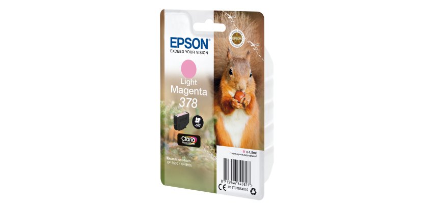 Epson - Cartuccia ink - 378 - Magenta chiaro - C13T37864010 - 360 pag