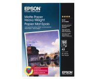 Epson Matte Paper Heavy Weight, DIN A3, 167g/m², 50 Sheets