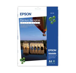 Epson - Premium Semi-Gloss Photo Paper - A4 - 20 Fogli - C13S041332