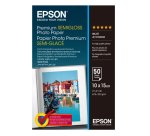 Epson Premium Semi-Gloss Photo Paper - 10x15cm - 50 Sheets