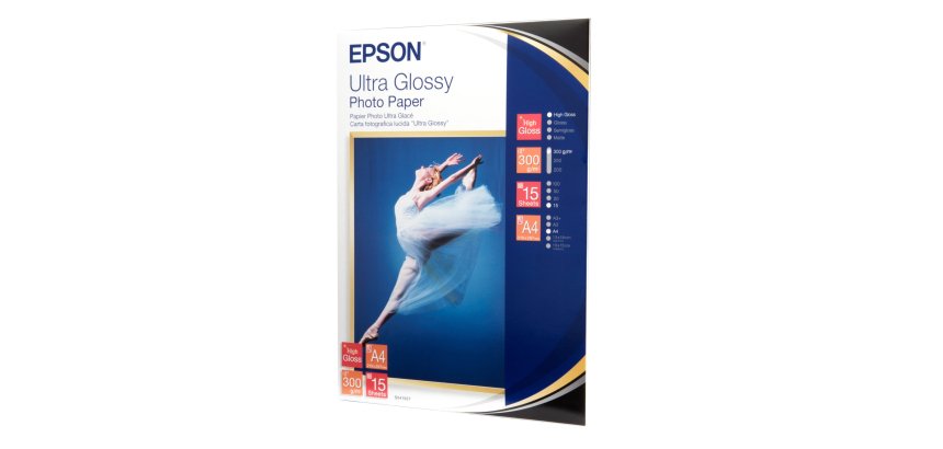 Epson - Ultra Glossy Photo Paper - A4 - 15 Fogli - C13S041927