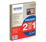 Epson Premium Glossy Photo Paper - A4 - 2x 15 Sheets