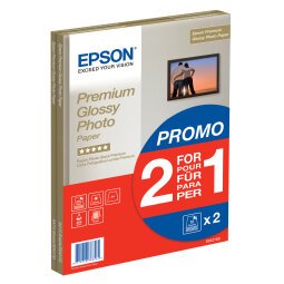 Epson premium glossy photo paper - a4 - 2x 15 sheets