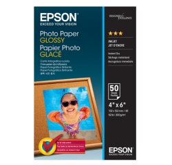 Epson Photo Paper Glossy - 10x15cm - 50 sheets