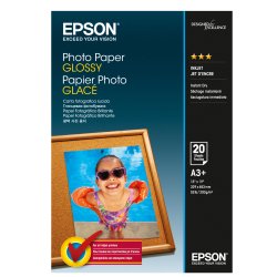 Epson - photo paper - glossy - 20 sheet(s) - A3 Plus - 200 g/m²